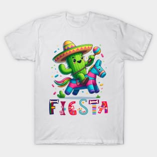 Mexican Fiesta Multicolor T-Shirt